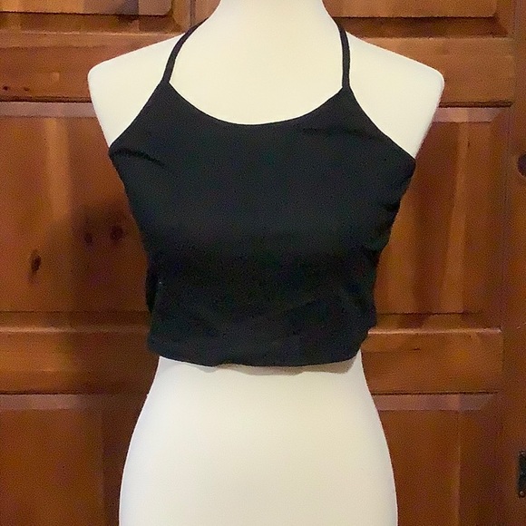 Last one Ribbed knit racer back cami - Picture 2 of 4